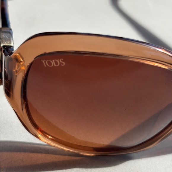 Tod’s 100% authentic sunglasses made in Italy logo tortoise BROWN HAVANA WOMEN\'S main image 15